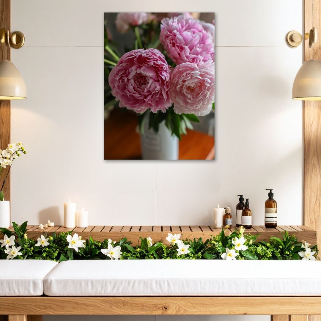 Tranquil Flora - Modern Oasis Sensory Design & Art Studio - Canvas