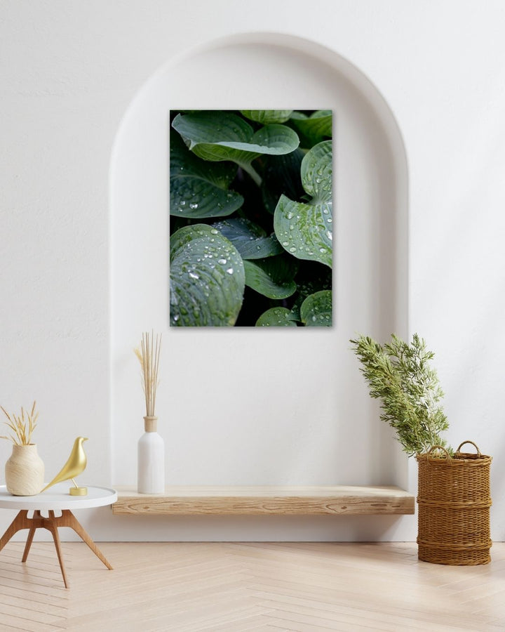 Tranquil Leaves - Modern Oasis Sensory Design & Art Studio - Canvas