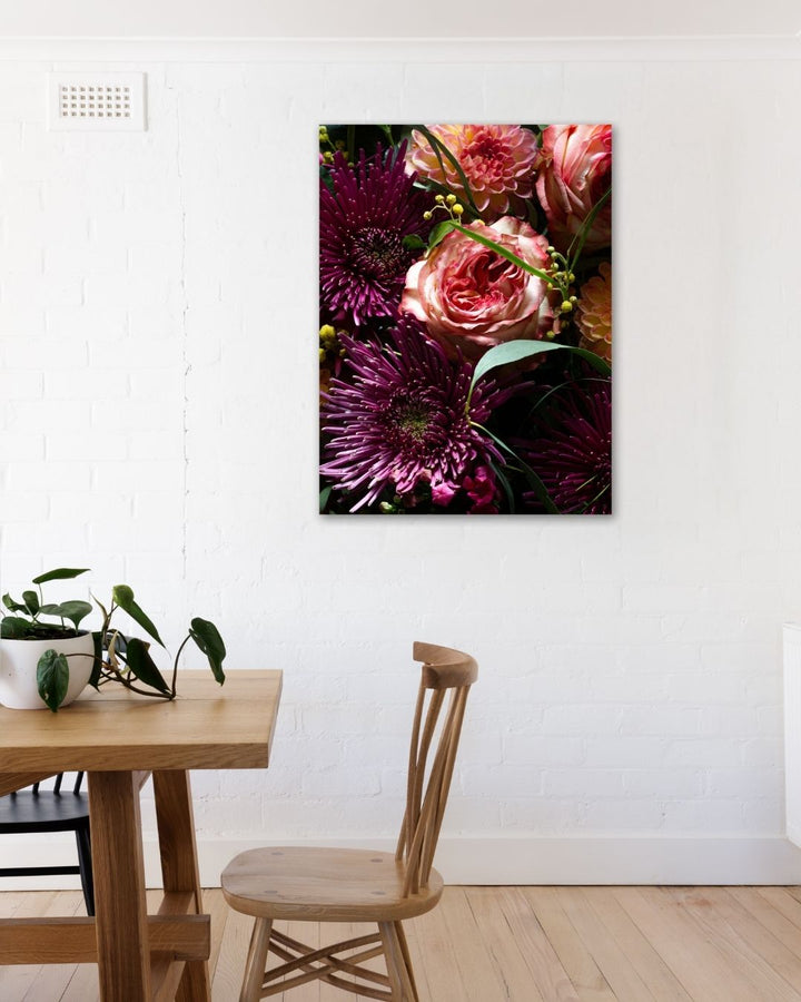 Lunar Floral - Modern Oasis Sensory Design & Art Studio - Canvas