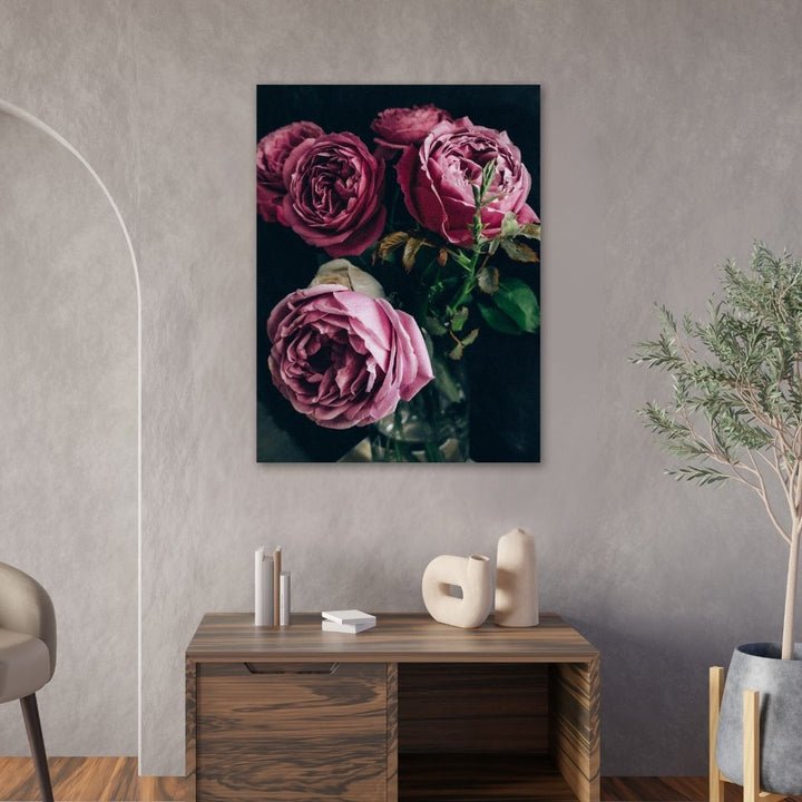 Pink Roses - Modern Oasis Sensory Design & Art Studio - Canvas