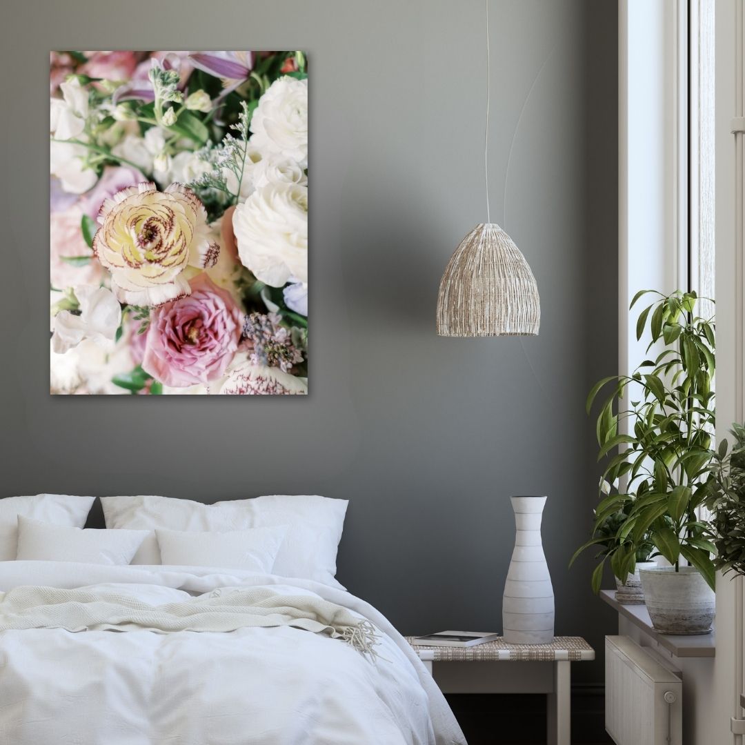 Floral Aura Metal Art - Modern Oasis Sensory Design & Art Studio - Home Decor