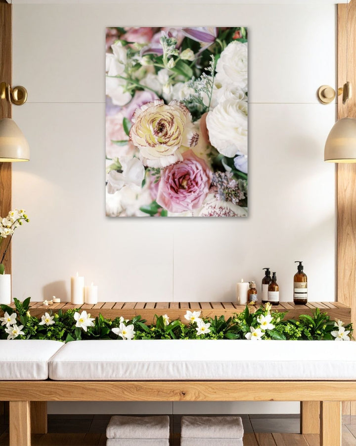 Floral Aura Metal Art - Modern Oasis Sensory Design & Art Studio - Home Decor