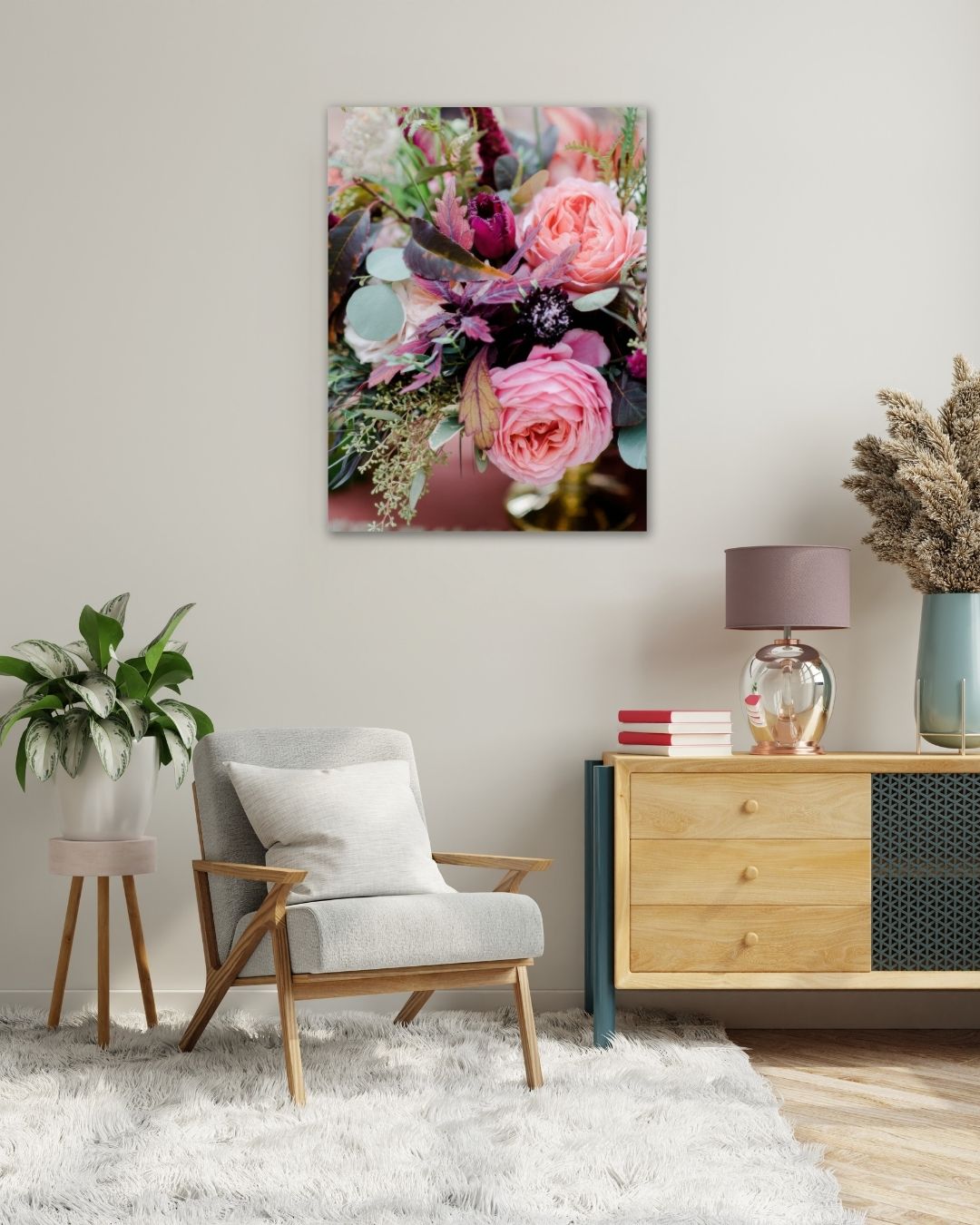 Eternal Petal - Modern Oasis Sensory Design & Art Studio - Canvas
