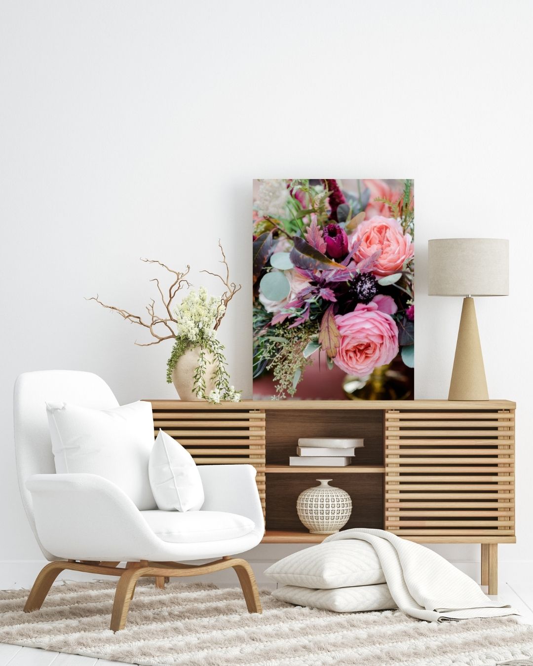 Eternal Petal - Modern Oasis Sensory Design & Art Studio - Canvas
