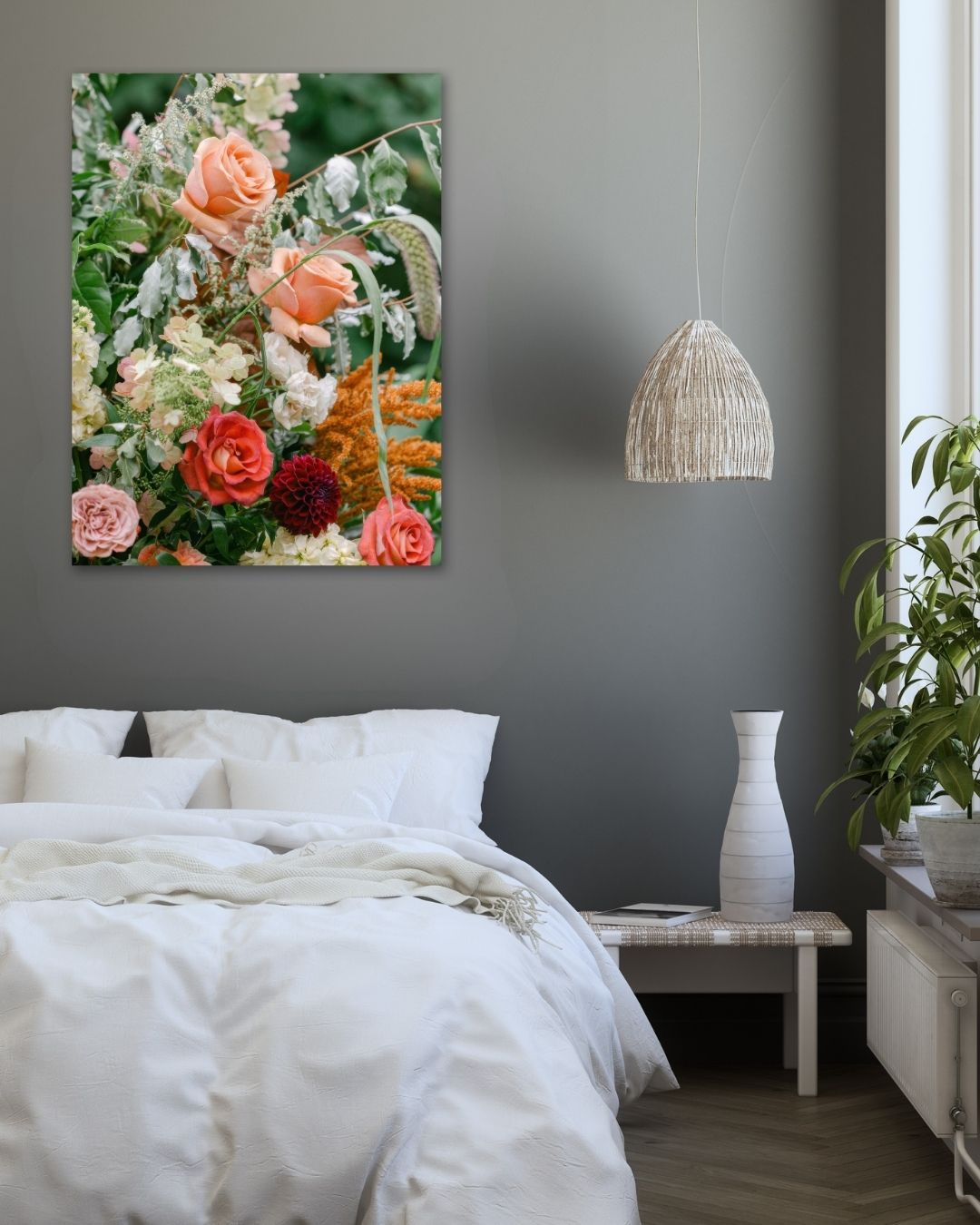 Flower Flourish Metal Art - Modern Oasis Sensory Design & Art Studio - Home Decor