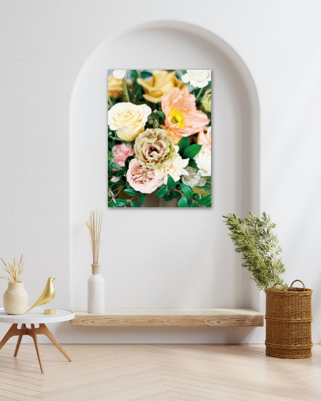Petal Paradise Metal Art - Modern Oasis Sensory Design & Art Studio - Home Decor