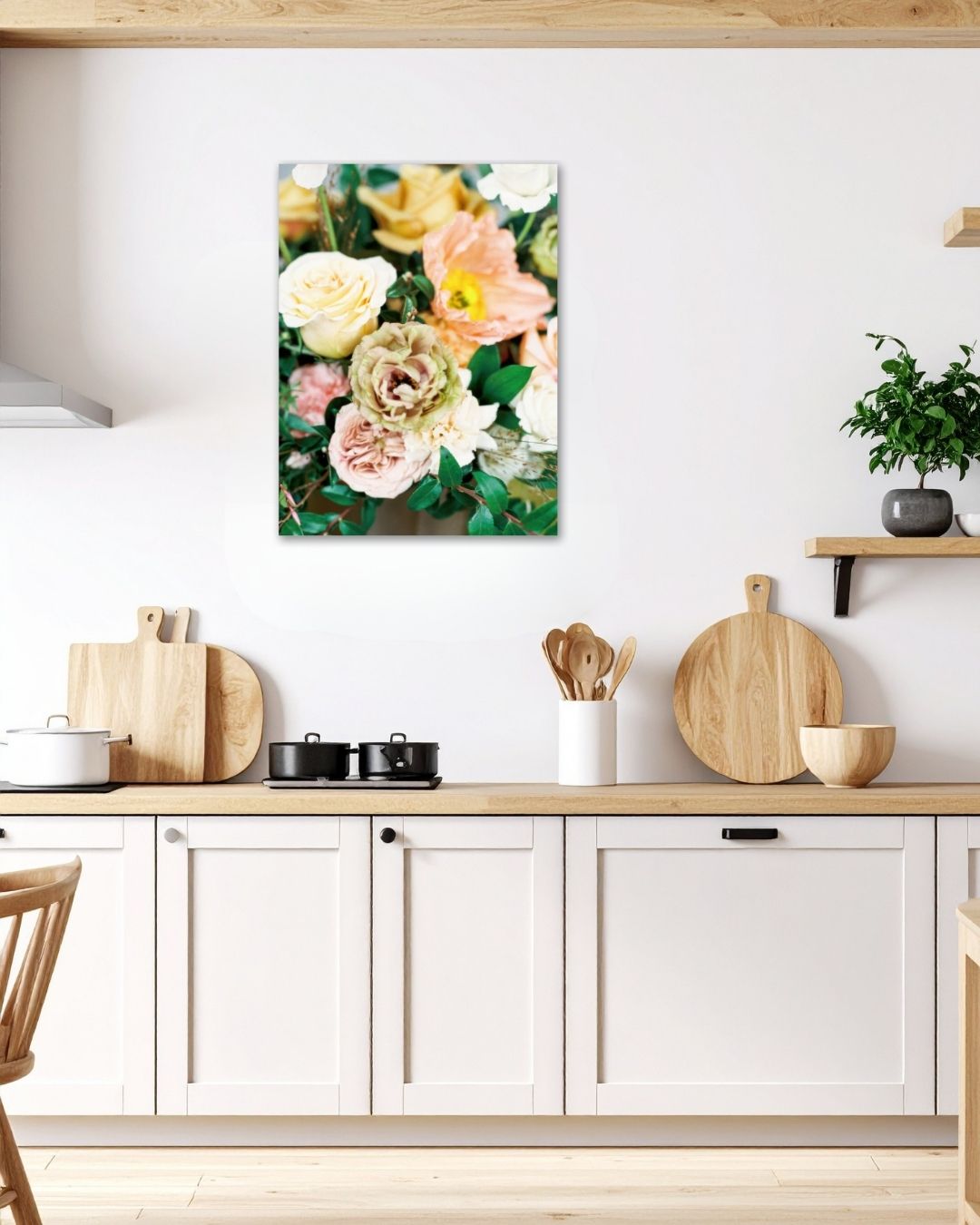 Petal Paradise Metal Art - Modern Oasis Sensory Design & Art Studio - Home Decor