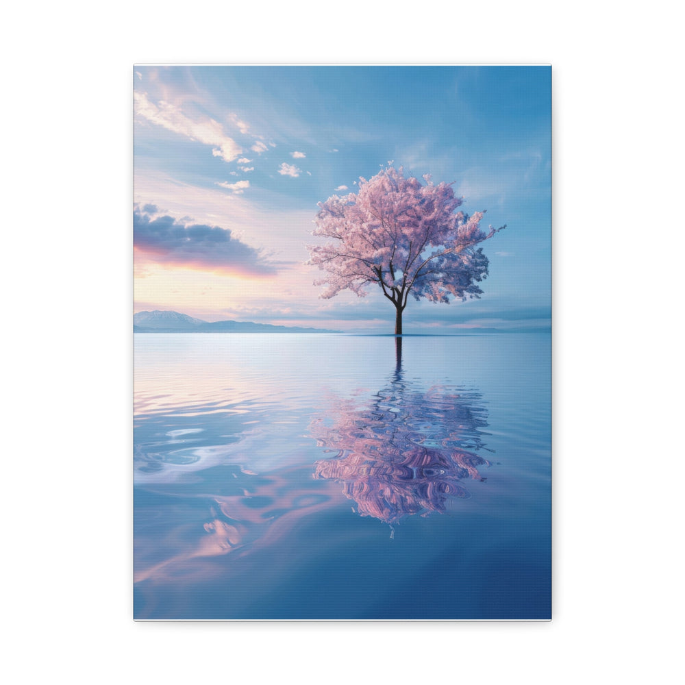 Serene Tree - Modern Oasis Sensory Design & Art Studio - Canvas