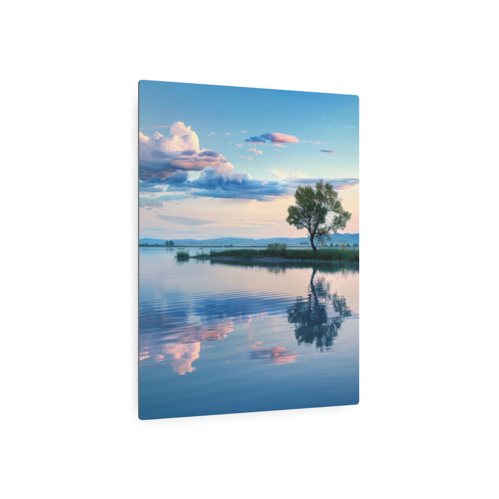 Serene Lagoon Metal Art - Modern Oasis Sensory Design & Art Studio - Home Decor