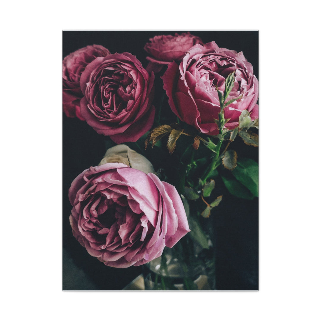 Pink Roses - Modern Oasis Sensory Design & Art Studio - Canvas
