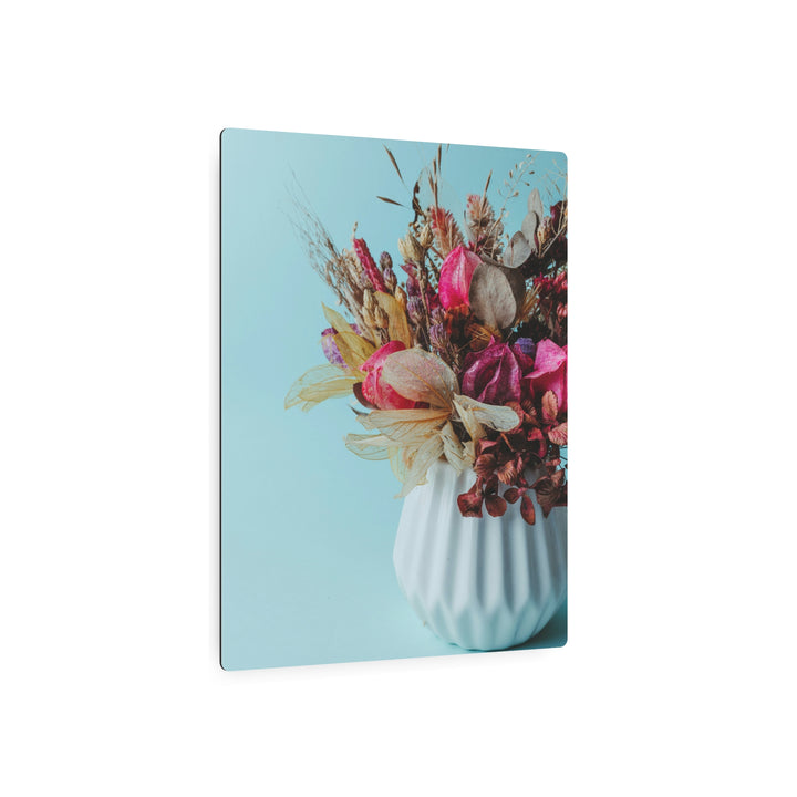 Vibrant Floral Arrangement Metal Art - Modern Oasis Sensory Design & Art Studio - Home Decor