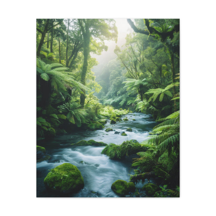 Serene River - Modern Oasis Sensory Design & Art Studio - Canvas