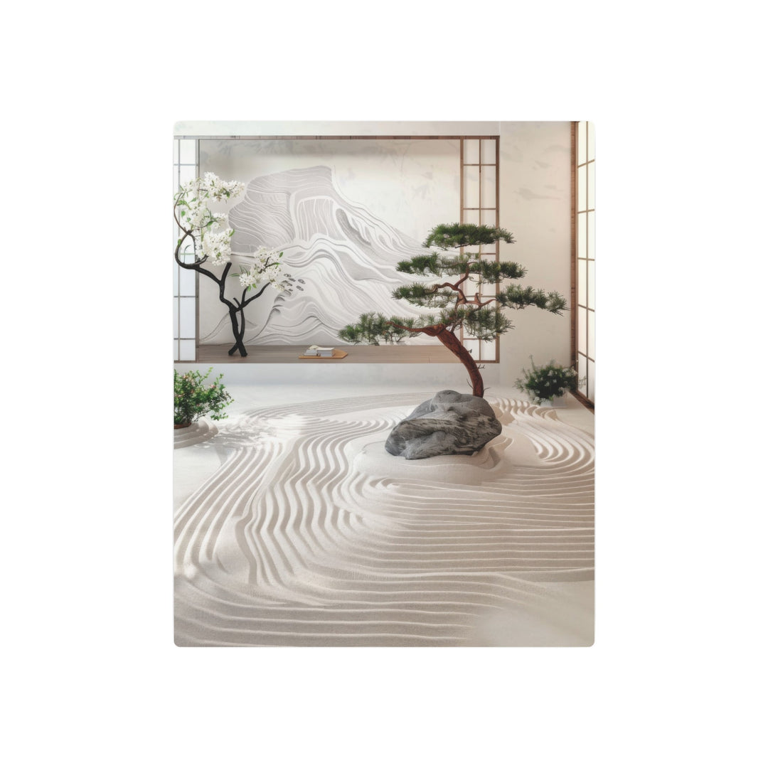 Serene Landscape Metal Art - Modern Oasis Sensory Design & Art Studio - Home Decor