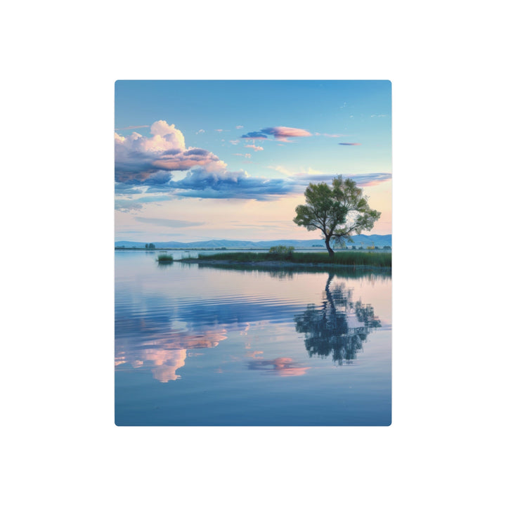 Serene Lagoon Metal Art - Modern Oasis Sensory Design & Art Studio - Home Decor