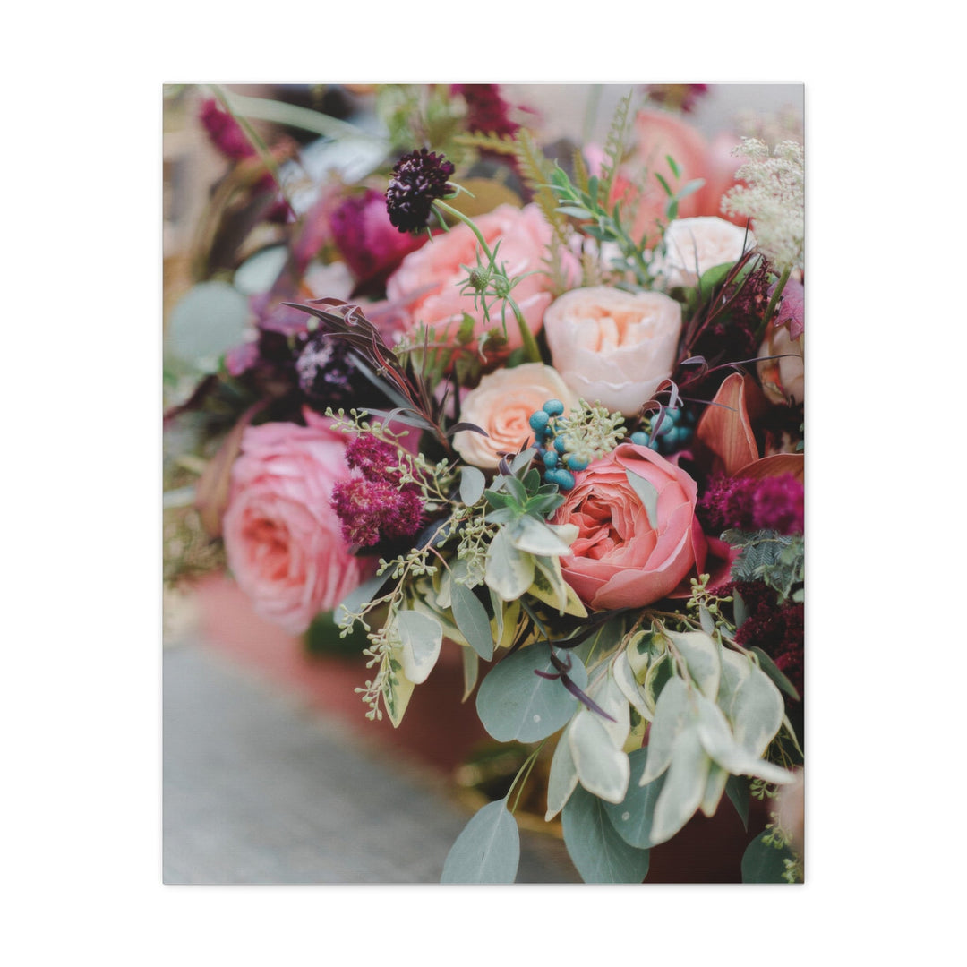 Blush Floral Haze - Modern Oasis Sensory Design & Art Studio - Canvas