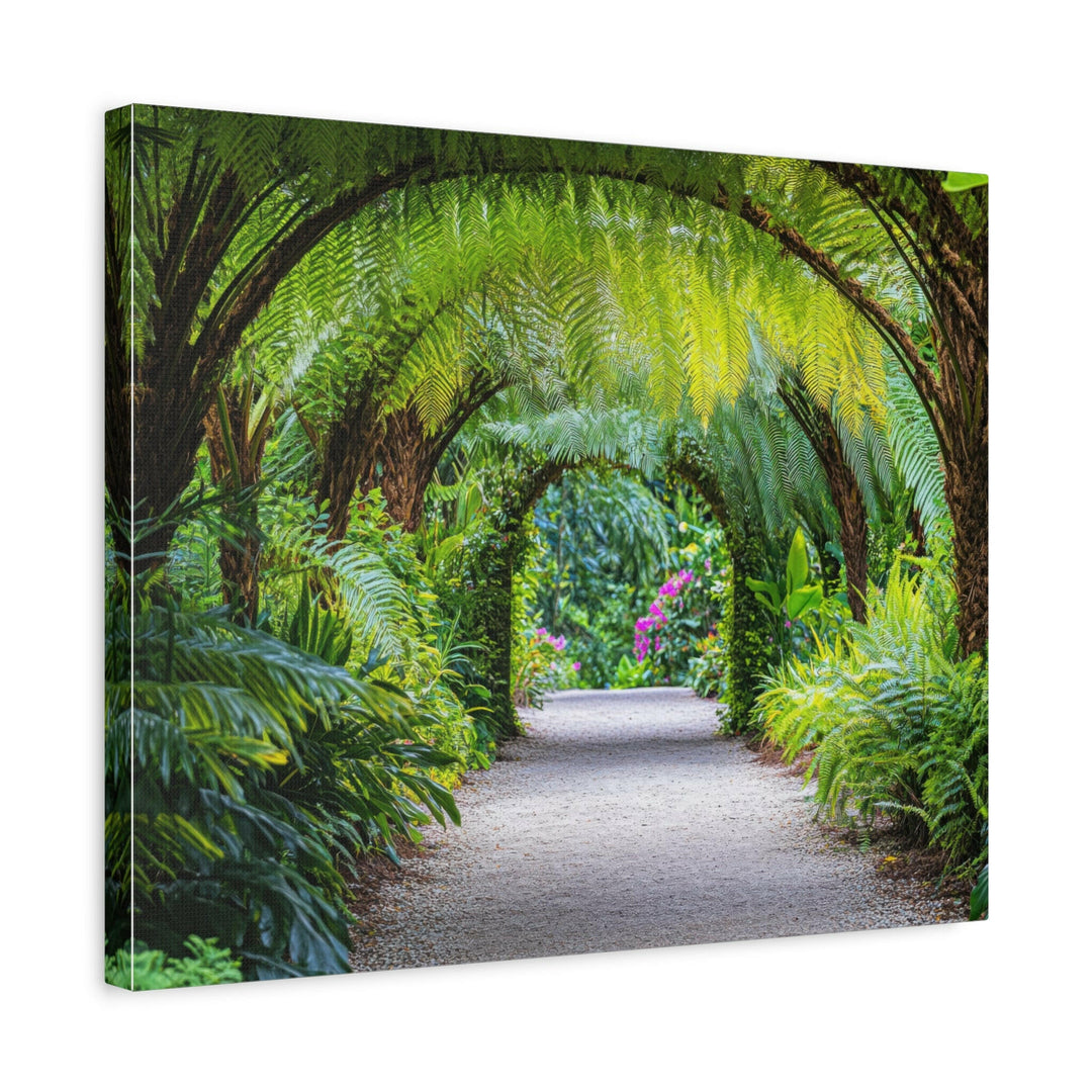 Tropical Pathway - Modern Oasis Sensory Design & Art Studio - Canvas