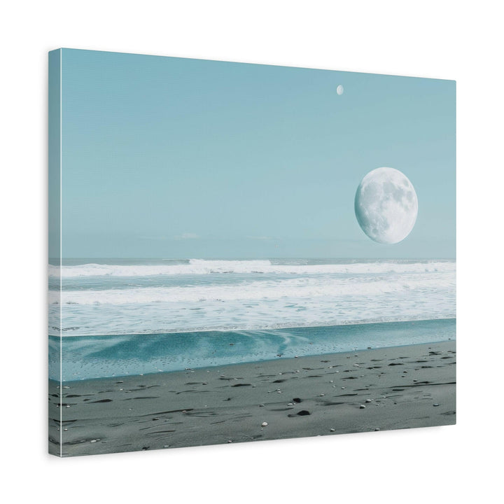 Tranquil Beach Moon - Modern Oasis Sensory Design & Art Studio - Canvas