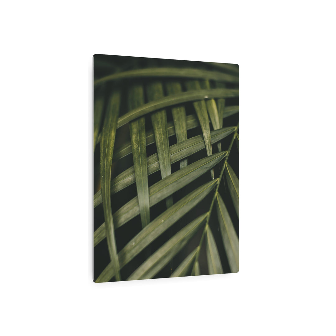 Botanical Green Leaves Metal Art - Modern Oasis Sensory Design & Art Studio - Home Decor