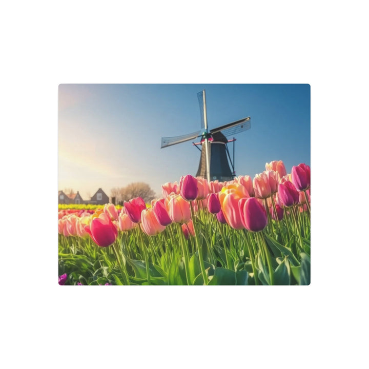 Vibrant Tulips Metal Art - Modern Oasis Sensory Design & Art Studio - Home Decor