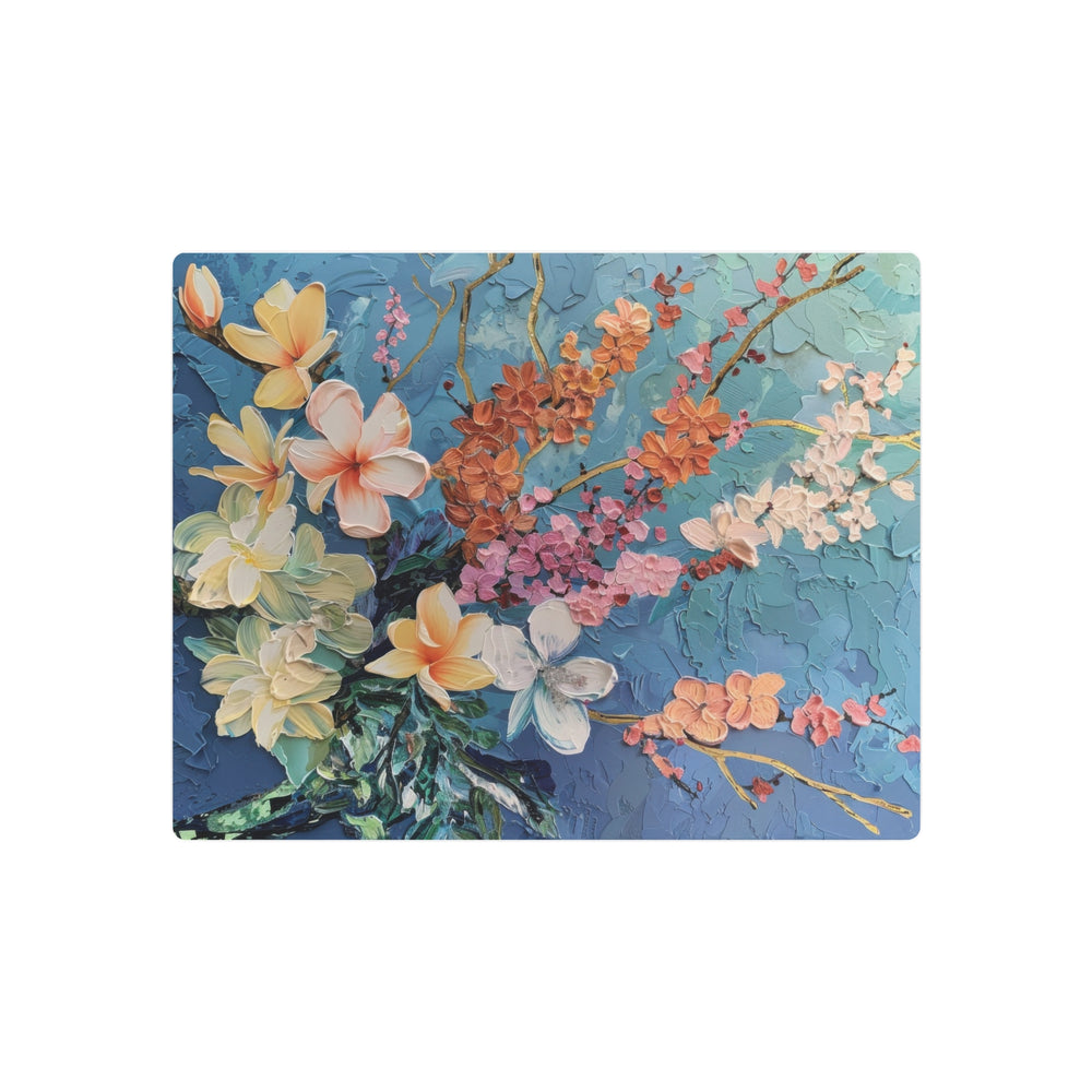 Floral Touch Metal Art - Modern Oasis Sensory Design & Art Studio - Home Decor