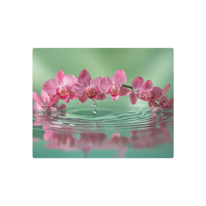 Pink Tranquility Metal Art - Modern Oasis Sensory Design & Art Studio - Home Decor