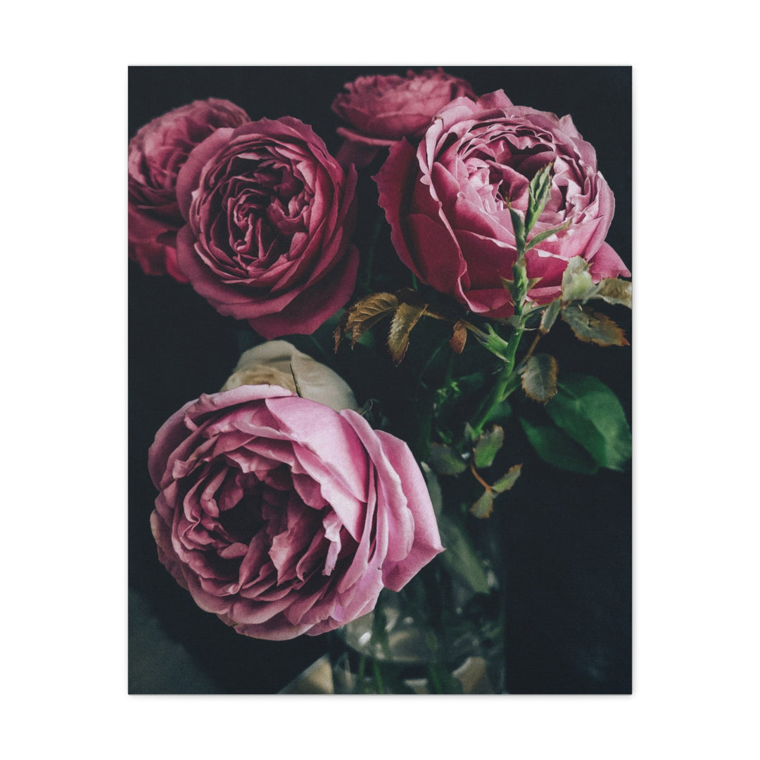 Pink Roses - Modern Oasis Sensory Design & Art Studio - Canvas