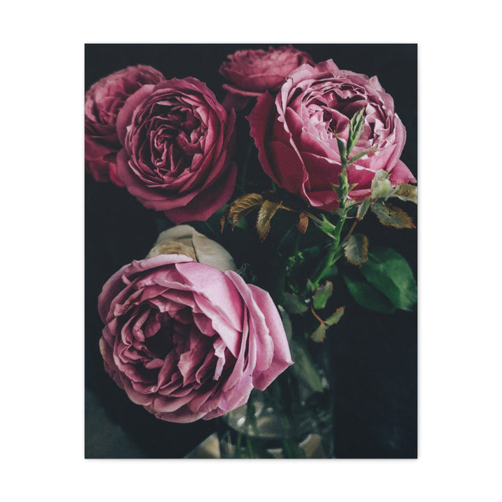 Pink Roses - Modern Oasis Sensory Design & Art Studio - Canvas