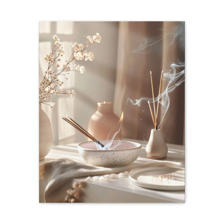 Serene Aroma - Modern Oasis Sensory Design & Art Studio - Canvas