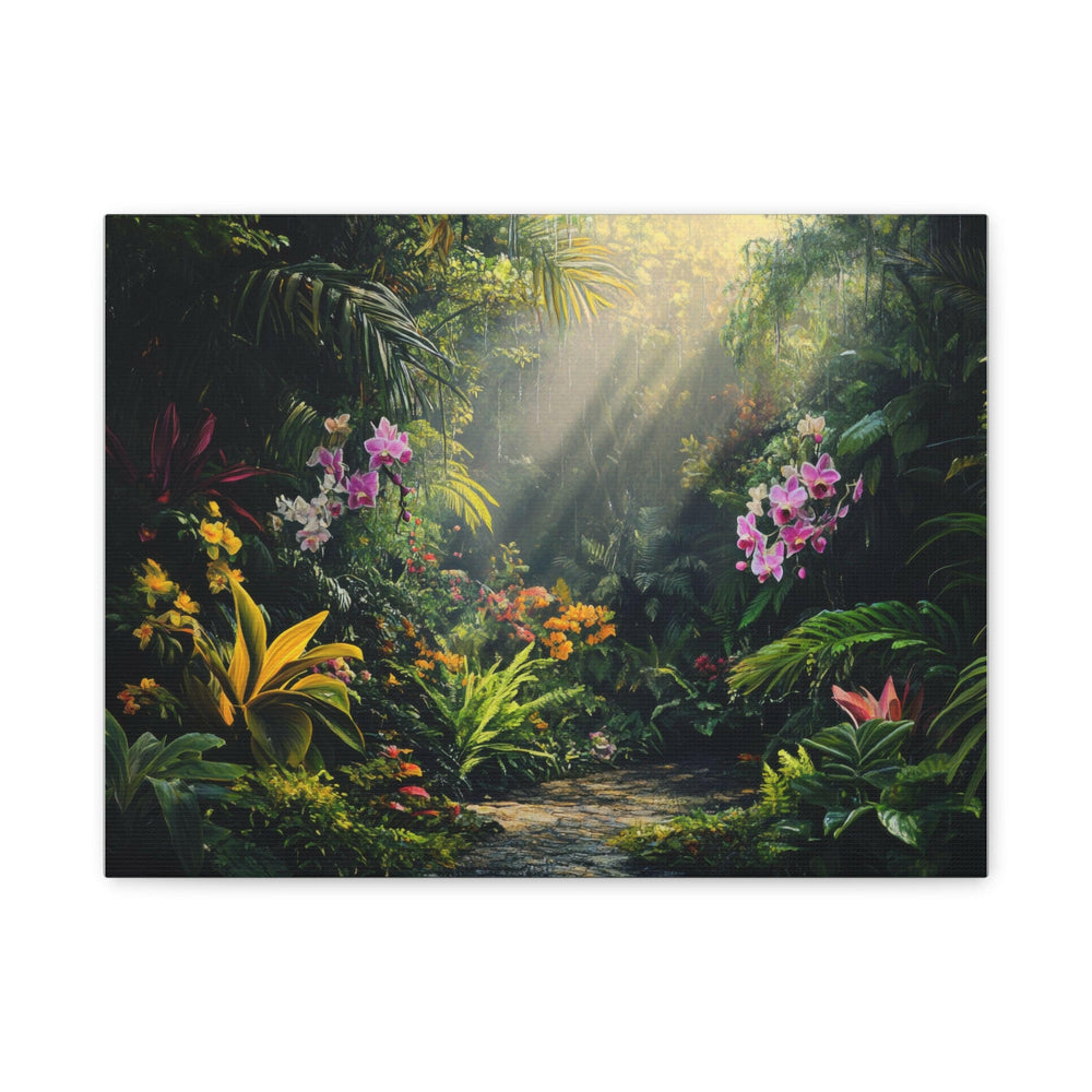 Floral Jungle - Modern Oasis Sensory Design & Art Studio - Canvas
