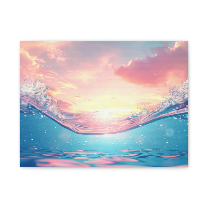 Serene Water - Modern Oasis Sensory Design & Art Studio - Canvas