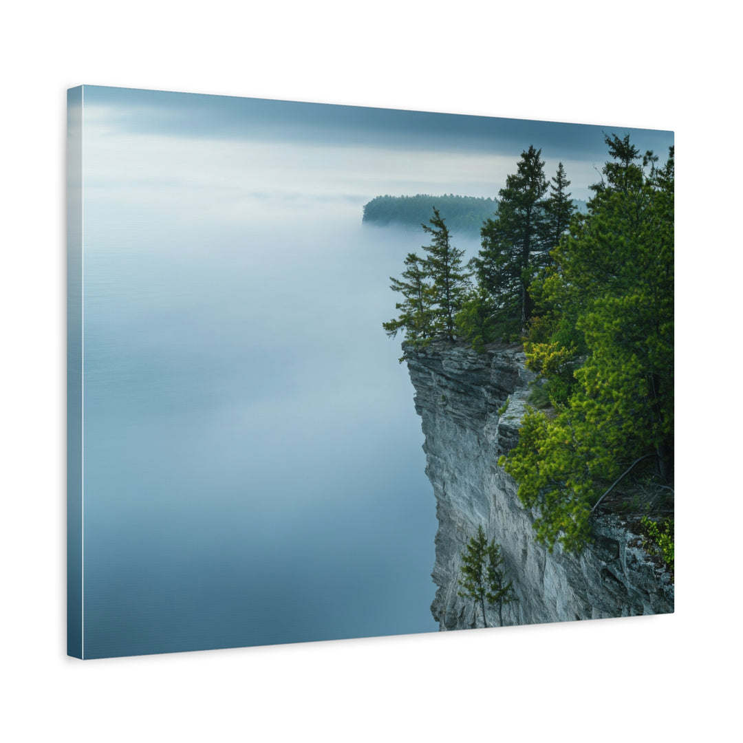 Cliff Serenity - Modern Oasis Sensory Design & Art Studio - Canvas