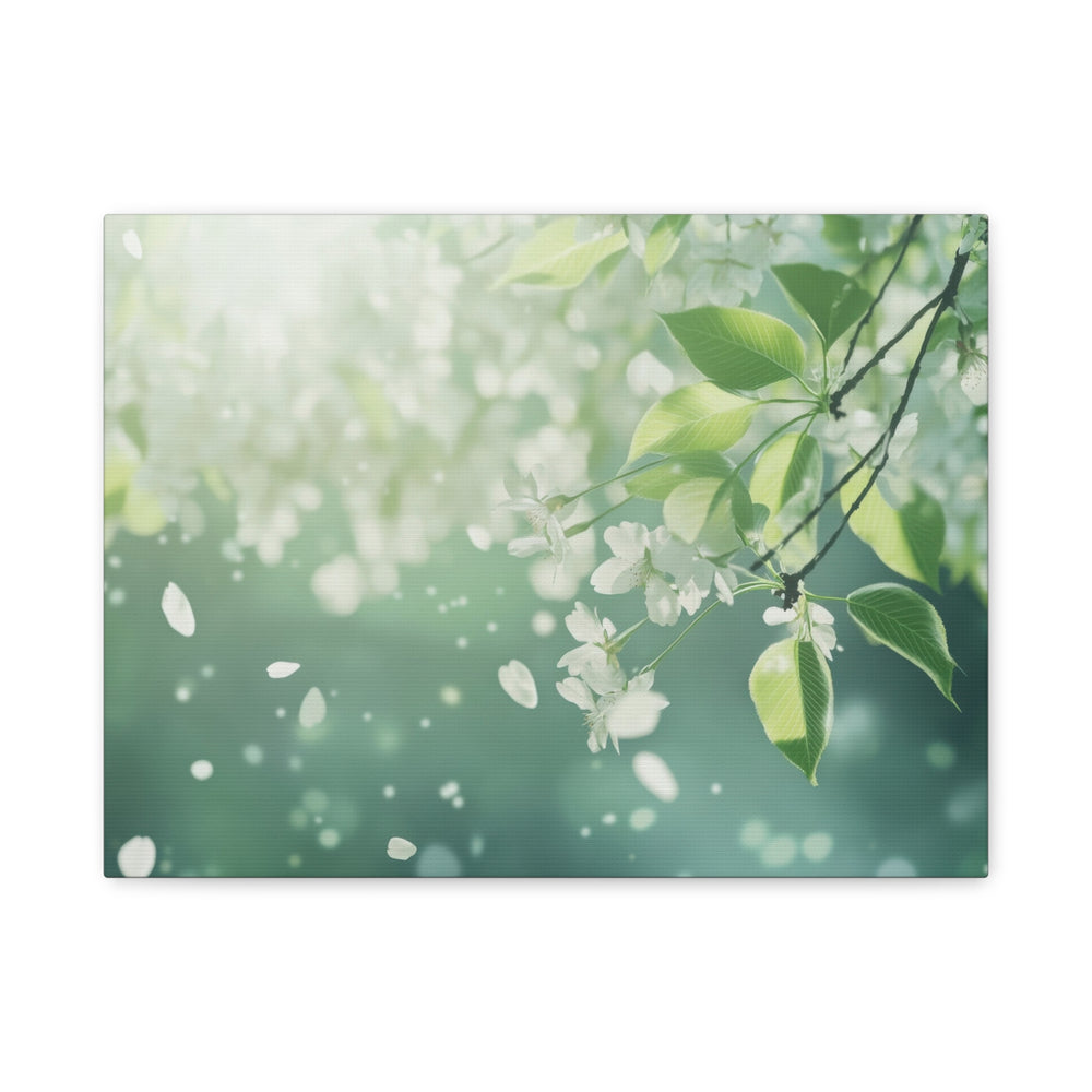 White Blossom - Modern Oasis Sensory Design & Art Studio - Canvas