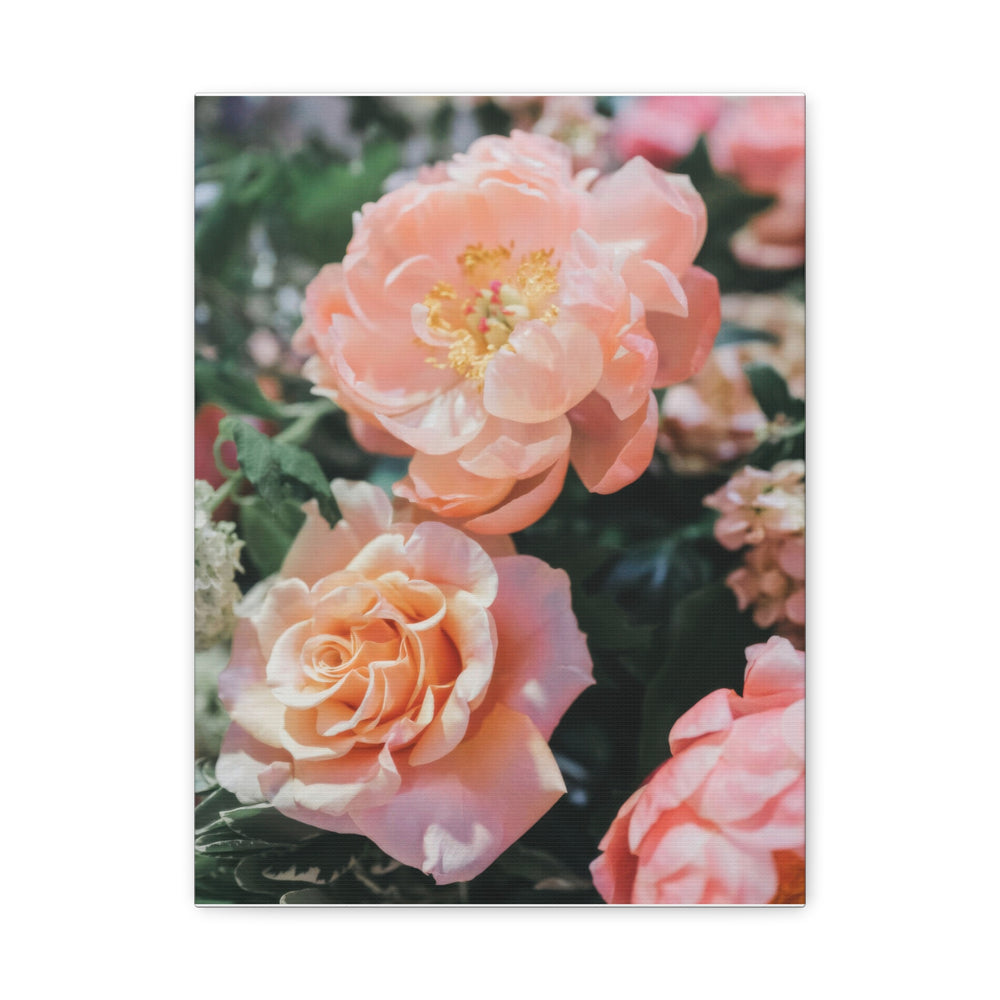 Peach Meadow - Modern Oasis Sensory Design & Art Studio - Canvas