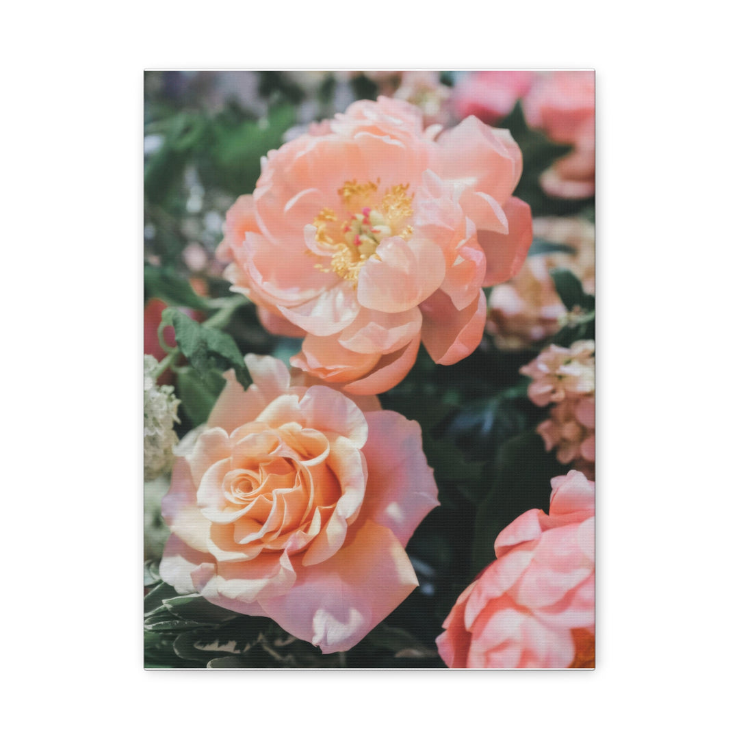 Peach Meadow - Modern Oasis Sensory Design & Art Studio - Canvas