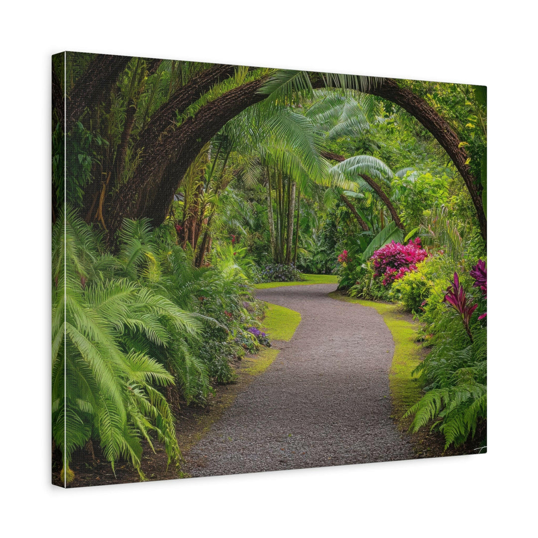 Serene Garden - Modern Oasis Sensory Design & Art Studio - Canvas