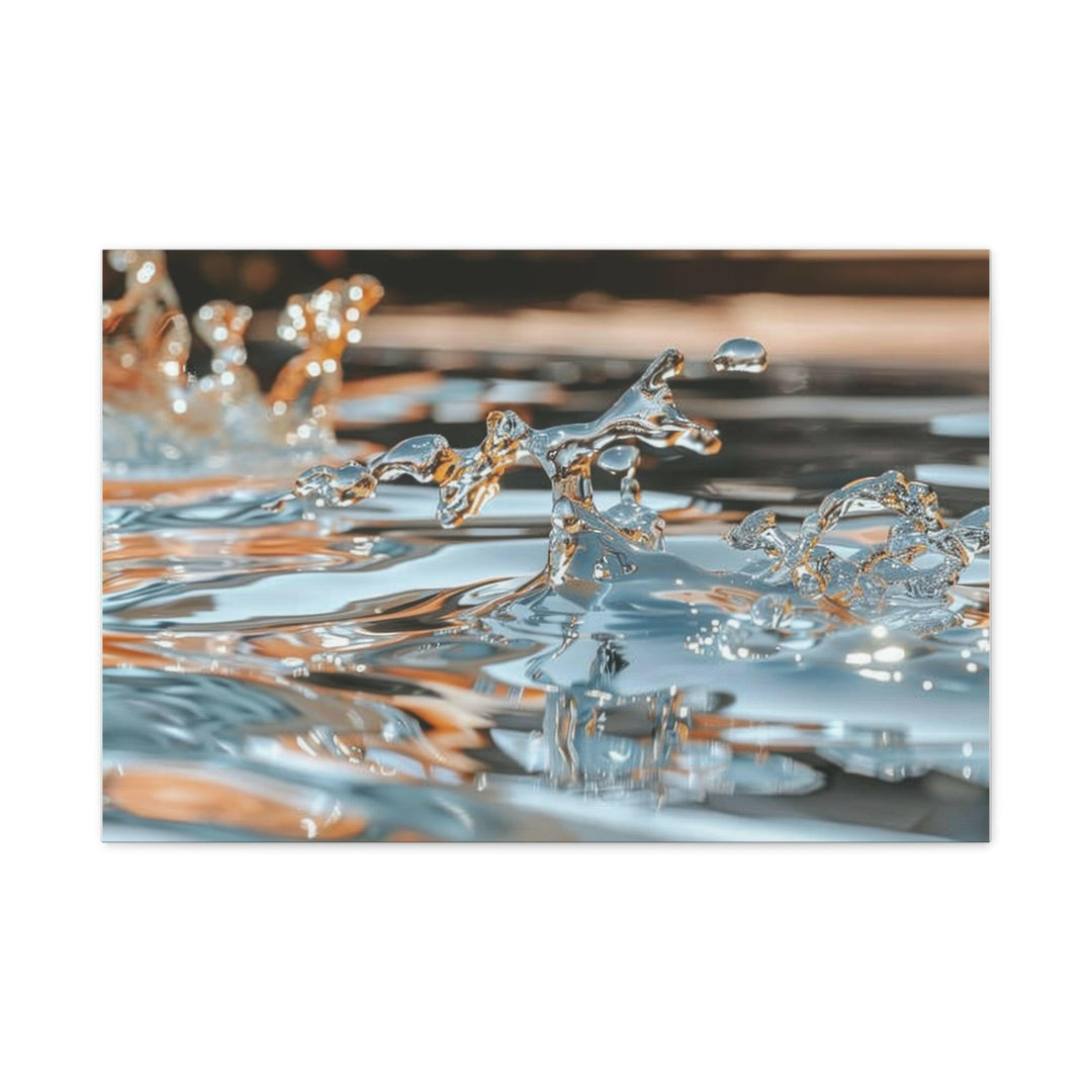Water Reflections - Modern Oasis Sensory Design & Art Studio - Canvas