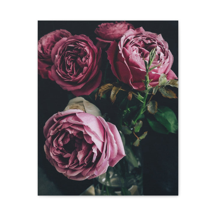 Pink Roses - Modern Oasis Sensory Design & Art Studio - Canvas
