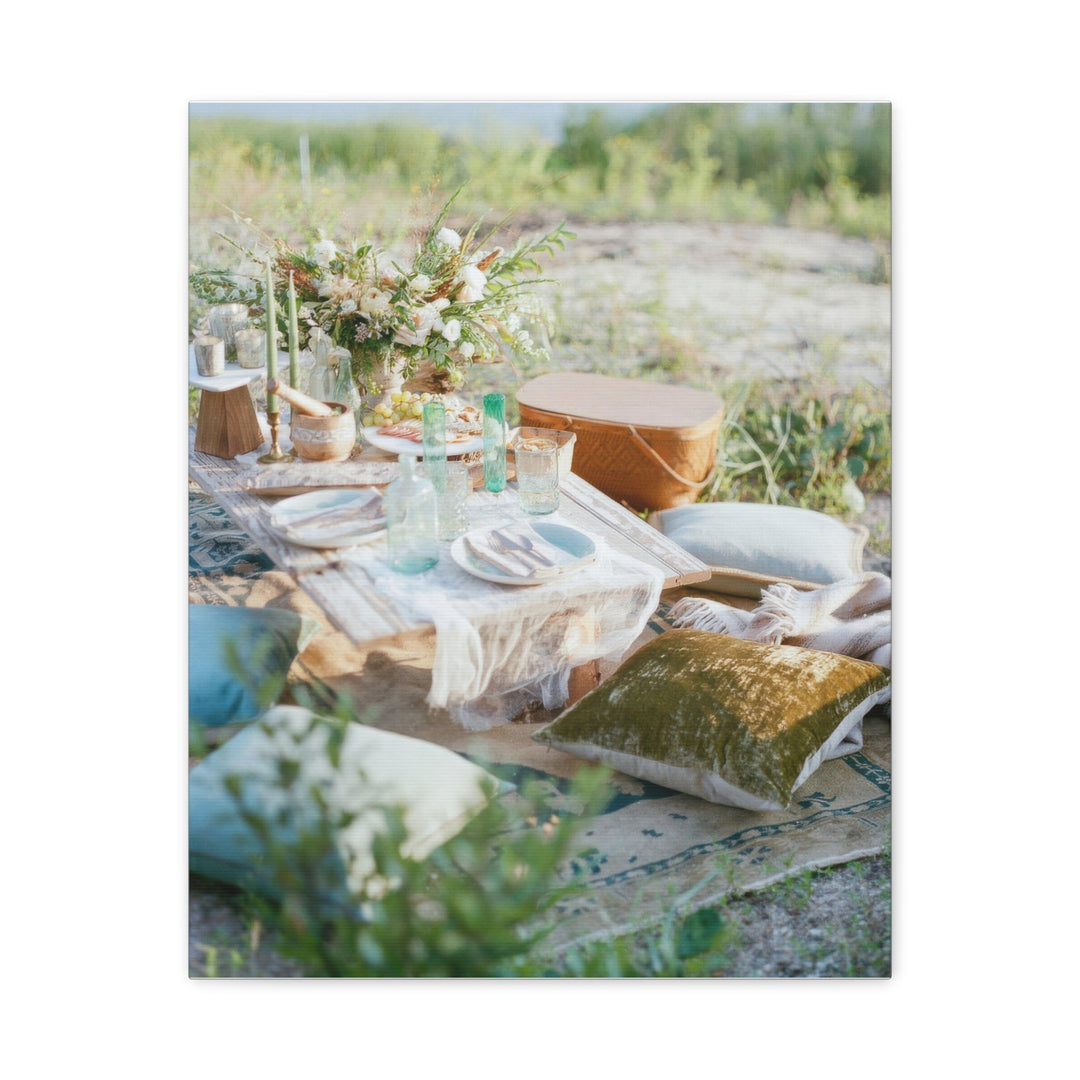 Cozy Picnic - Modern Oasis Sensory Design & Art Studio - Canvas