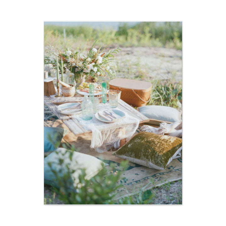 Cozy Picnic - Modern Oasis Sensory Design & Art Studio - Canvas
