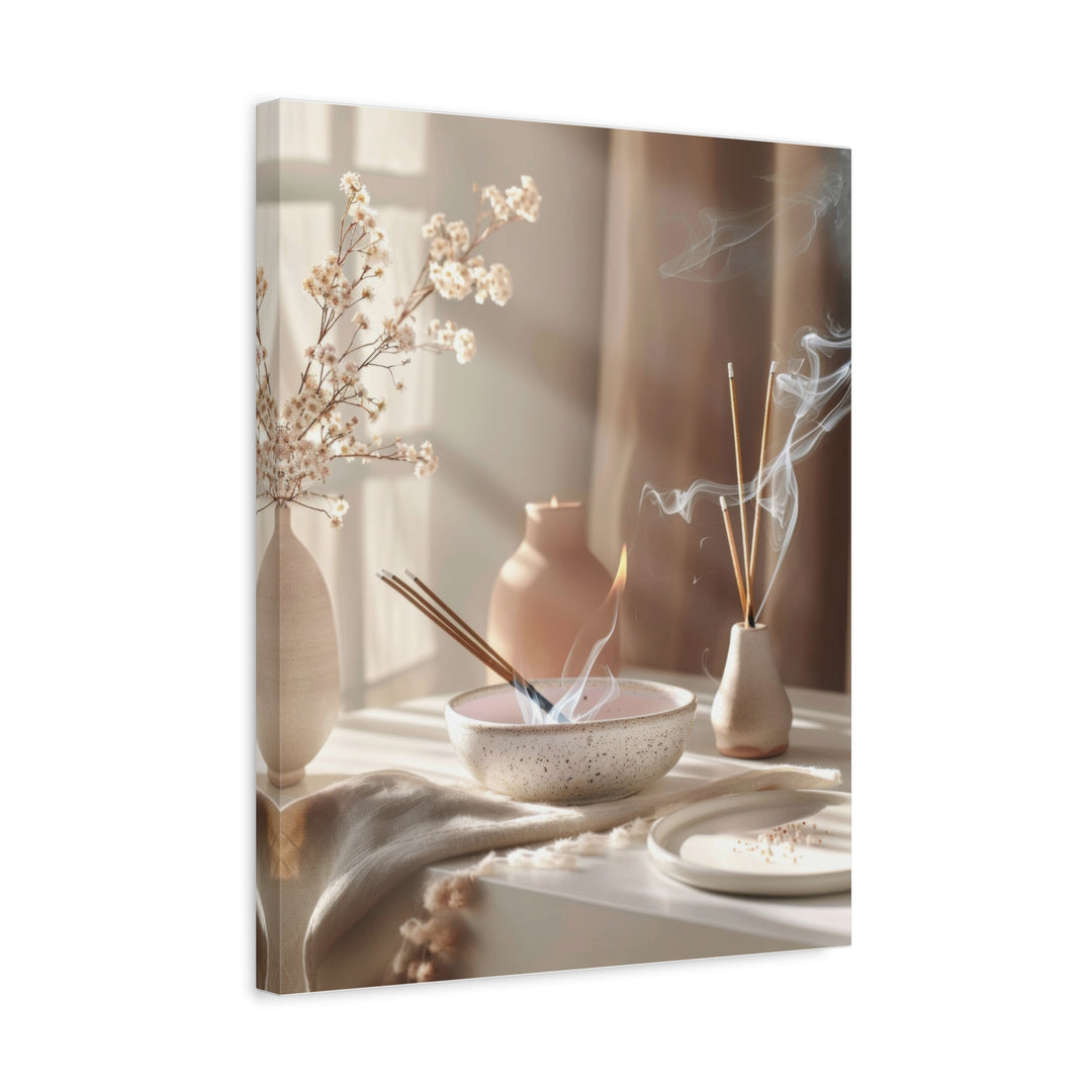 Serene Aroma - Modern Oasis Sensory Design & Art Studio - Canvas