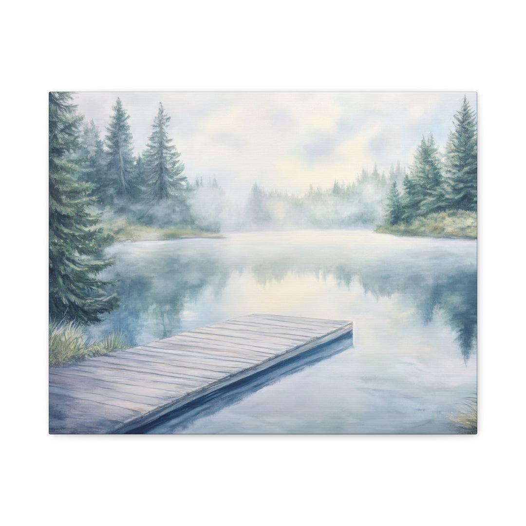 Tranquil Lake - Modern Oasis Sensory Design & Art Studio - Canvas