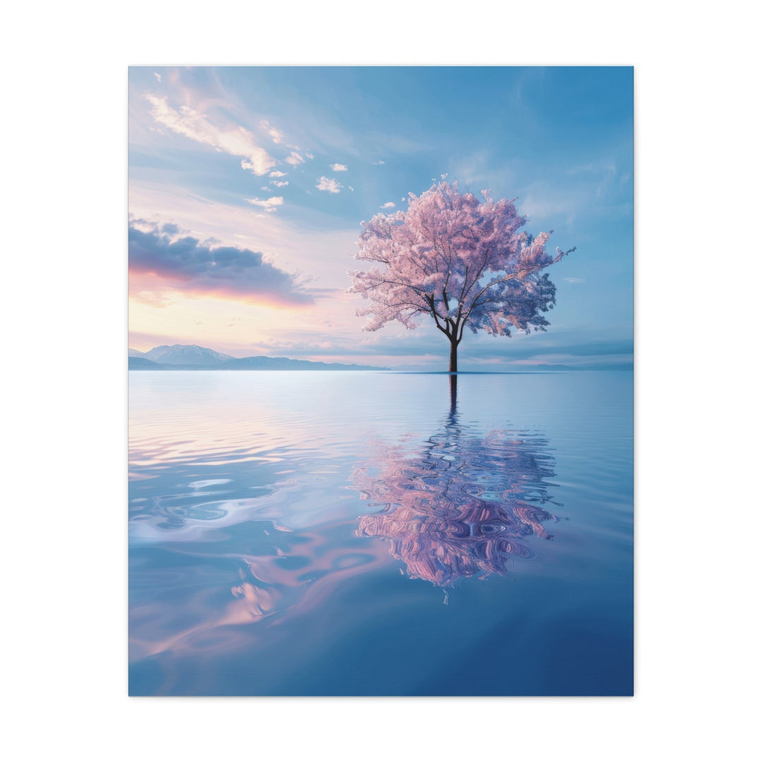 Serene Tree - Modern Oasis Sensory Design & Art Studio - Canvas