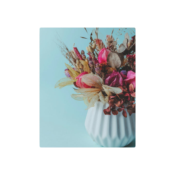 Vibrant Floral Arrangement Metal Art - Modern Oasis Sensory Design & Art Studio - Home Decor