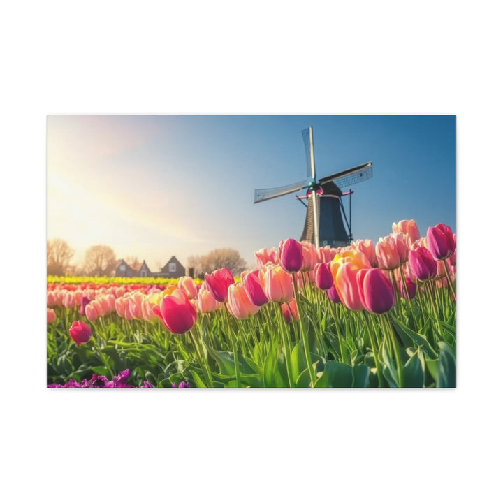 Vibrant Tulips - Modern Oasis Sensory Design & Art Studio - Canvas