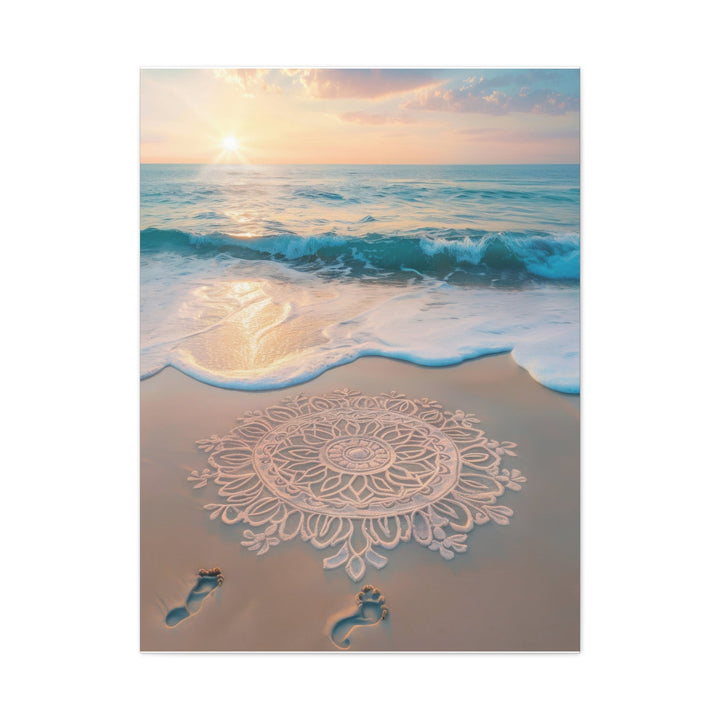 Serene Beach - Modern Oasis Sensory Design & Art Studio - Canvas