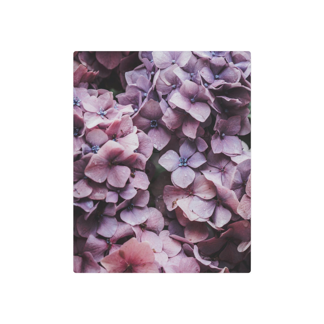 Blooming Purple Flowers Metal Art - Modern Oasis Sensory Design & Art Studio - Home Decor