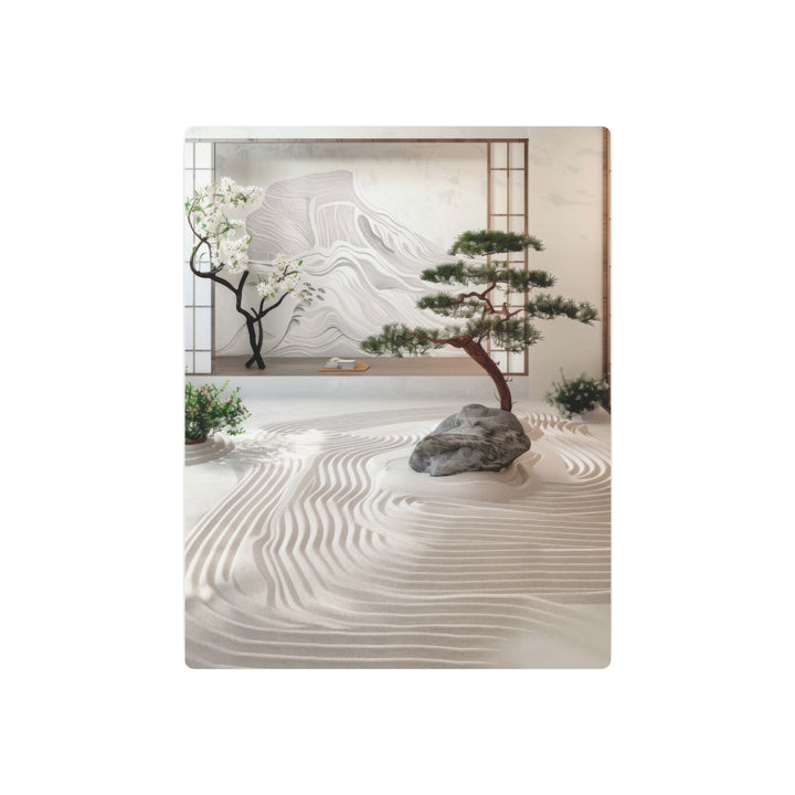 Serene Landscape Metal Art - Modern Oasis Sensory Design & Art Studio - Home Decor