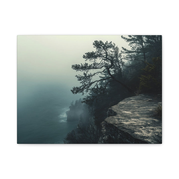 Misty Cliff - Modern Oasis Sensory Design & Art Studio - Canvas