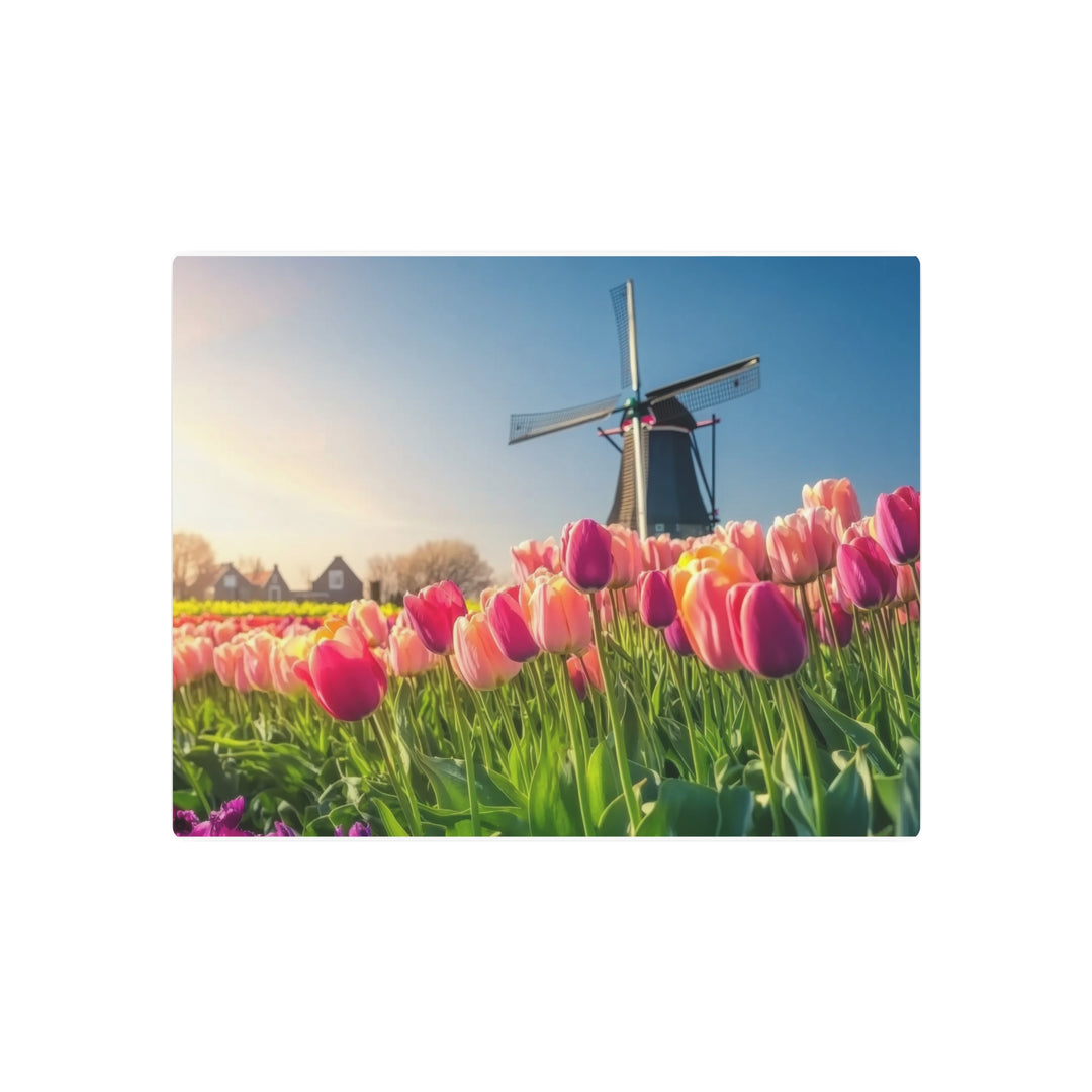 Vibrant Tulips Metal Art - Modern Oasis Sensory Design & Art Studio - Home Decor