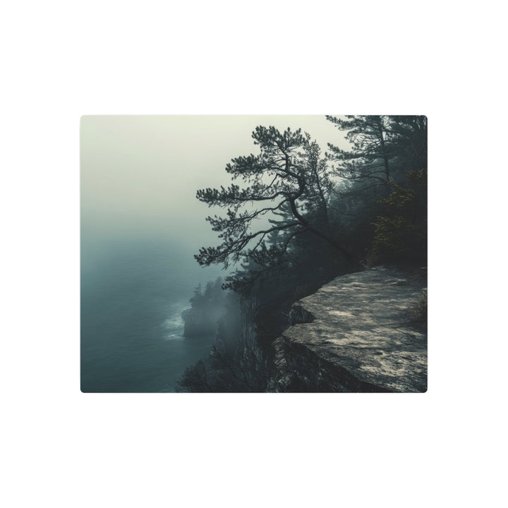 Misty Cliff Metal Art - Modern Oasis Sensory Design & Art Studio - Home Decor